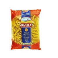 Pasta Divella 100% Italienisch N° 23 Penne Mezzani Rigate 500G