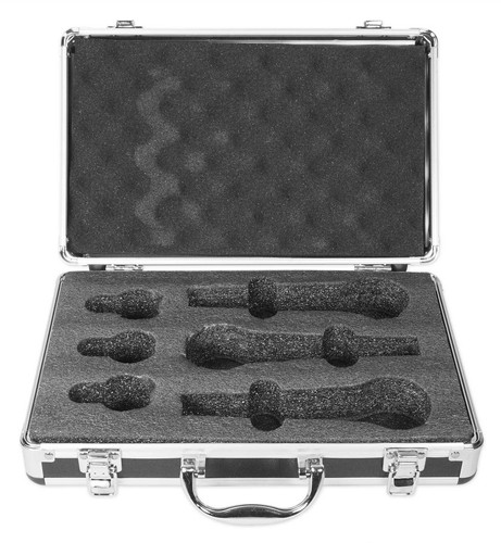 Rockville RMC-3PK 3 Pack Metal Wired Vocal/Instrument/DJ Microphones+Metal Case - Picture 5 of 8