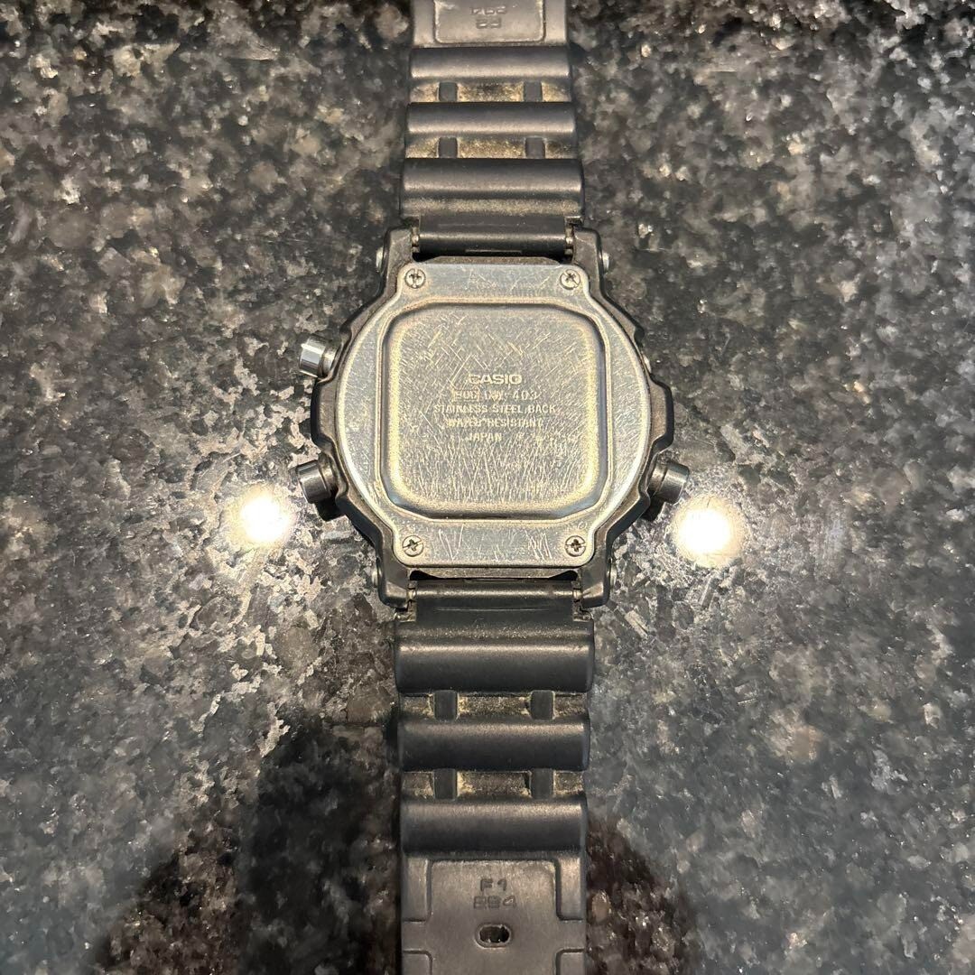 CASIO DW403 Surfing Timer 20BAR Digital Watch Vintage Men's