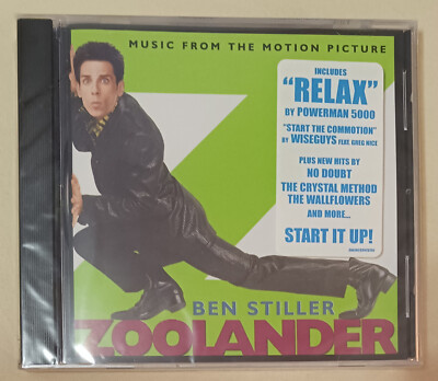 Zoolander Soundtrack (CD, 2001) - still sealed and hole drilled on back