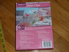 5pcs Girls' Colorful Butterfly Deco Clips - cute decoration or hair clips