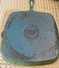 Cuisinart GreenEnamel 9 1/4" Cast Iron Sq Pan/Grill Skillet Pour Spout C130-23 — photo 7