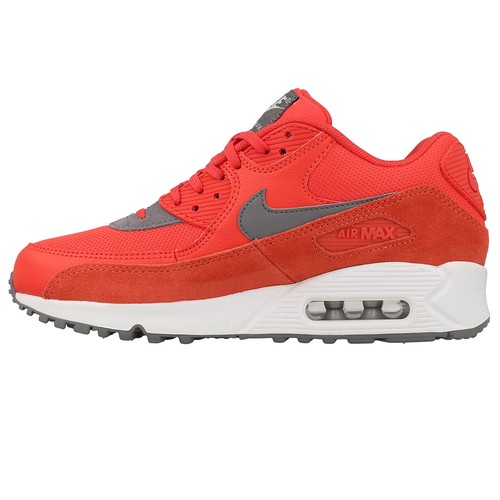 Nike Air Max 90 Max Naranja/Gris Frío-Blanco 325213-801 Mujer Talla 9.5 Retro - Imagen 4 de 6