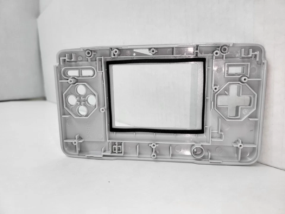 NUEVO Carcasa inferior delantera plateada pieza solo para Nintendo DS NTR 001 #H17 Foto 3 de 4