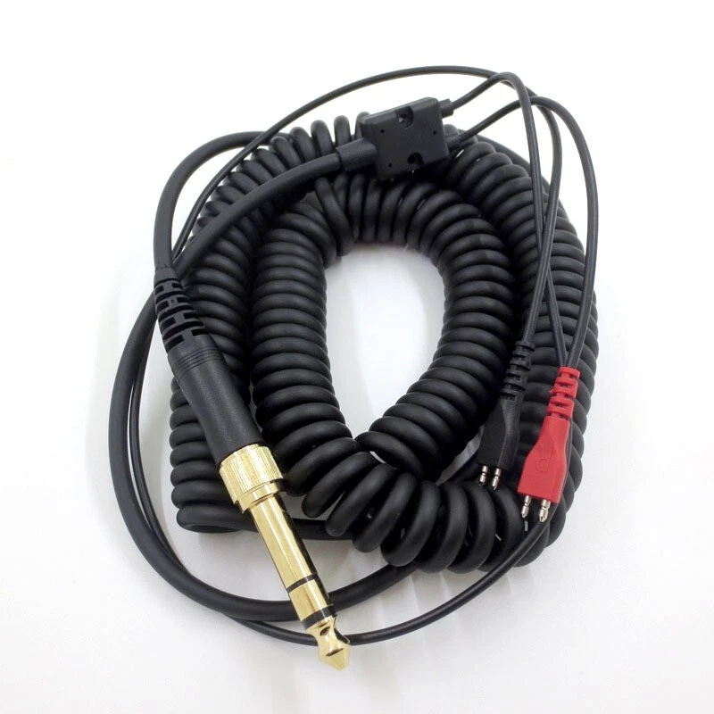 vhbw Câble audio AUX compatible avec Sennheiser HD 414, HD 414 SL, HD