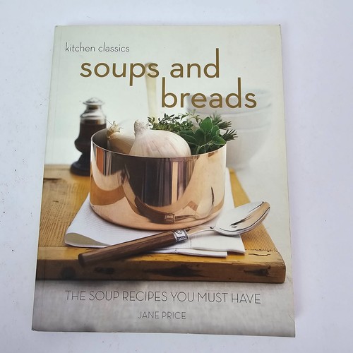 COOKBOOK Soups And Breads Paperback Book by Jane Price Soup Recipes Food
