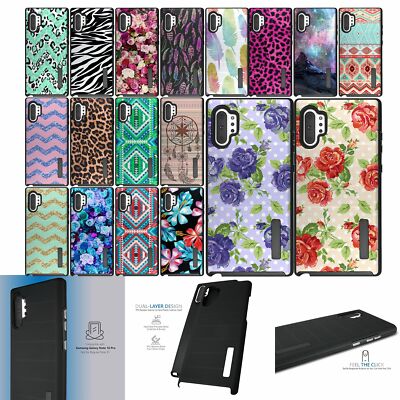 For [Note 10+ Pro (6.8'')][GRIP TACTICAL SET2] Slim Hybrid Grip Case