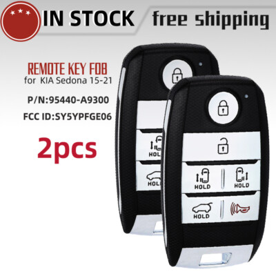 2 Smart Remote Key Fob for KIA Sedona 2015 16 17 2018 2019 2020 2021 95440-A9300