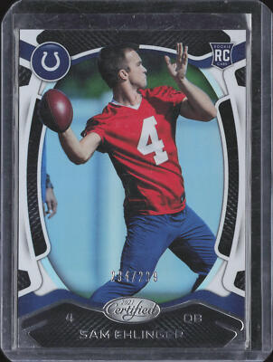 2021 Panini Certified #188 Sam Ehlinger Mirror #/299
