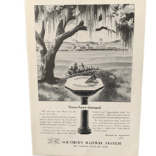 Vintage 1947 Southern Railway System Times Ha...