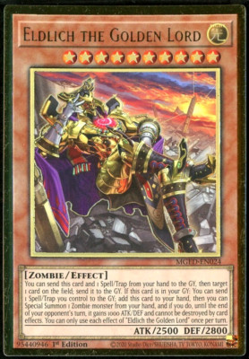 Eldlich the Golden Lord (MGED-EN024) 1st Edition Maximum Gold: El Dorado