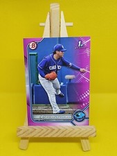 2022 Bowman NPB prospects Shota Fukushima Fuschia #'d 72/75 - Chunichi Dragons