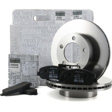 ORIGINAL Renault Bremsscheiben Ø 302mm + Bremsbeläge MASTER III 2.3 dCi vorne