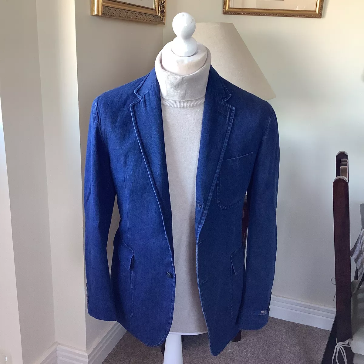 Blue jean cheap sports jacket