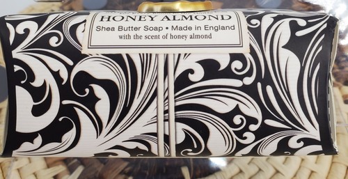 NEW Michel Design Works Large 8.7 oz Artisanal Bar Bath Soap Honey Almond (VS)** - 第 4/9 張圖片