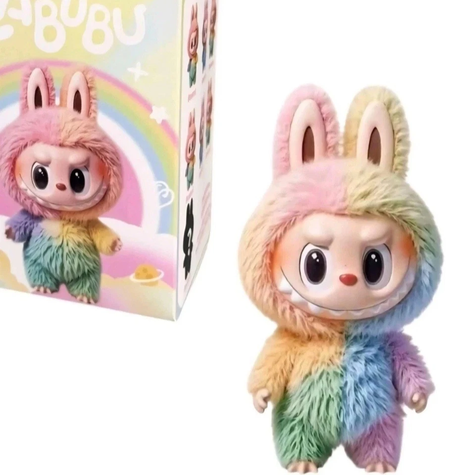 V4 New The Monsters Rainbow & Secret Series Colourful Gen 4 Plush Figure 17cm - Image 2 of 3
