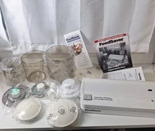 FoodSaver 3 Piece Vacuum Storage Canister Set Plus Compact II