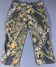 Mossy Oak Camo Cargo Hunting Pants Mens 2XL Explorer Midweight 7232 Real Tree