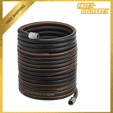 Garden Hose 5/8 Inch Custom Length Heavy Duty No Kink Flexible Leakproof Water