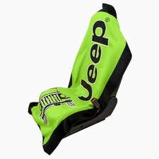 Seat Armour Jeep Seat Towel - Universal Fit Soft Machine Washable, Lime Green