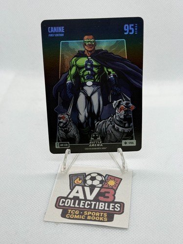 Kenneth Walker III `CANINE` 🏈2025 Bo Jackson Battle Arena 🏈 Steel Battlefoil🏈