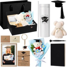 11 Pcs Blue Graduation Gift Set for Her 2026, Congrats Graduation Gifts Box f...