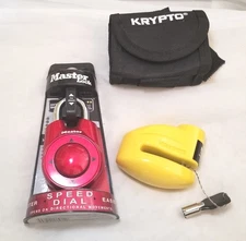 Set Of 2 Locks Please Read Description Master Speed Dial And Krypto 