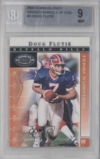 2000 Donruss Preferred QBC Graded Series /1125 Doug Flutie #4 BGS 9 MINT e2e