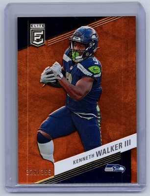 2023 Donruss Elite #64 Kenneth Walker III Orange #/399