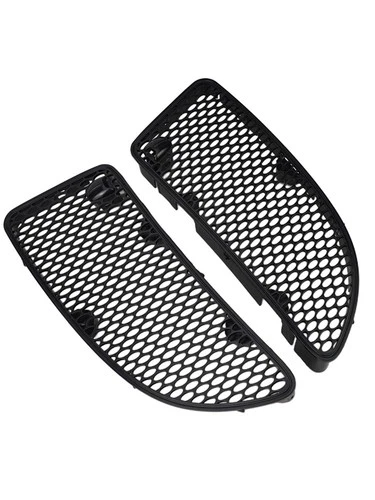 For Mercedes Benz SLK W171 2005-2011 2Pcs Front Hood Air Vent Grille Cover ABS - Picture 12 of 12