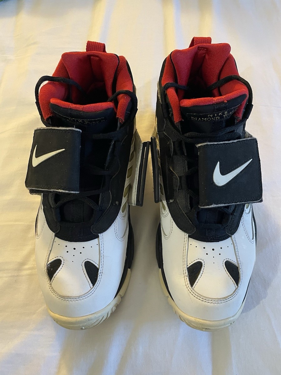 Size 9 - Nike Air Diamond Turf 2 Black White Gold for sale online