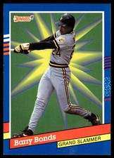 Barry Bonds 1991 Donruss #5 Pittsburgh Pirates FREE SHIPPING AutographDen