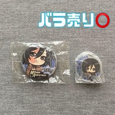 Attack on Titan Mikasa Ackerman Badge Keychain Acrylic Collectible Used