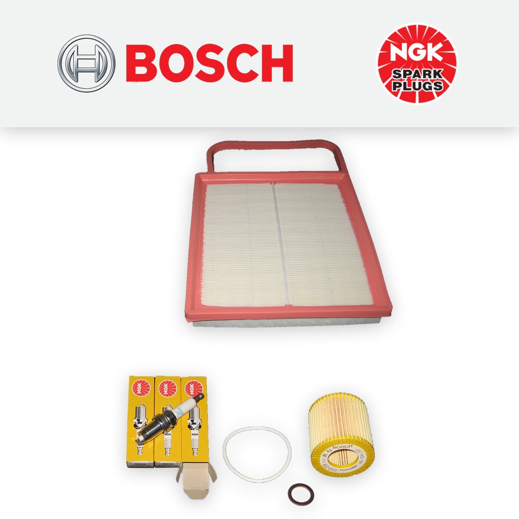 SERVICE KIT for SKODA FABIA (6Y) 1.2 6V AWY OIL AIR FILTERS PLUGS (2002-2008)