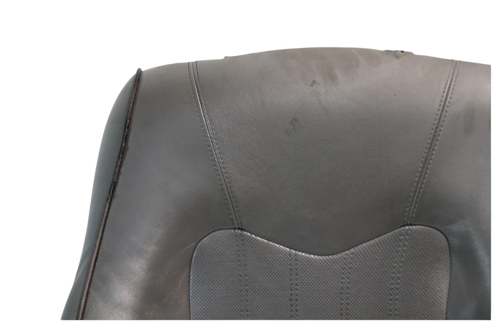 03-08 Maserati Quattroporte M139 Front Left Side Seat Upper Cushion Leather OEM
