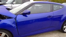 Driver Left Front Door Blue Automatic Down Fits 12-17 VELOSTER 53238