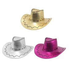 Camping Folk Cowgirl Hats Party Fedora Cap for Bachelorette Fedora Hat