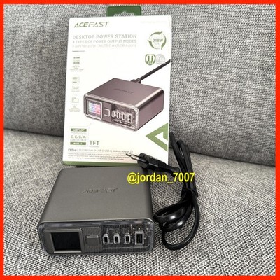 ACEFAST 218W Ladegerät GaN PD Netzteil 3x USB-C 1x USB-A DISPLAY Charger PPS