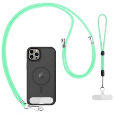 CACOE Phone Lanyard 2 Pcs-1 Pcs Adjustable Neck Strap, 1 Pcs Wrist Strap, 2 P...