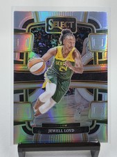 2024 Panini Select WNBA - Concourse Jewell Loyd #6 Silver Prizm