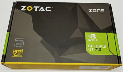 NEW SEALED Zotac Zone Edition NIVIDA GeForce GT 710 64BIT 2GB DDR3 N1801 C0