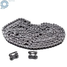 High Quality 35 Roller Chain 10 Feet with 2 Connecting Links 0.375 Inch New