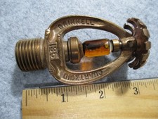 VINTAGE GRINNELL QUARTZOID FIRE SPRINKLER HEA...