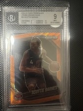 2024-25 Panini Prizm Black - Scottie Barnes, Orange Wave Prizm /60