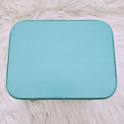 Tiffany & Co. Italian Leather Tiffany Blue SMALL Travel Jewelry