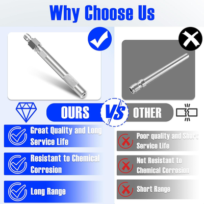 #ad Pressure Washer Long Range Chemical Nozzle Shooter Tip Power Washer Compatib... $39.55