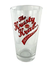 The Krusty Krab Best Grub In Town 16oz Pint Drinking Glass Tumbler