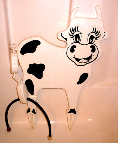 Rare Vintage H2OLY Cow Holy Cow Lawn Yard Ornament Sprinkler Hose Sprayer