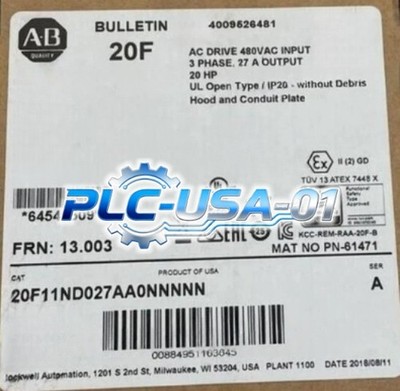 1PCS Brand New  20F11ND027AA0NNNNN SER A Deliver quickly