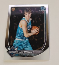 Topps 2025-26 Bowman Chrome Rookie Liam McNeeley #BCV-29 Hornets NBA
